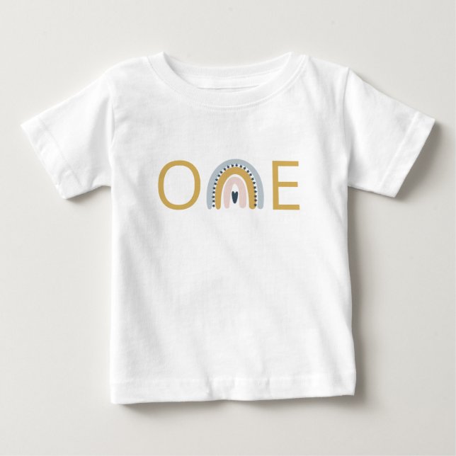 First Birthday Baby Tee (Front)