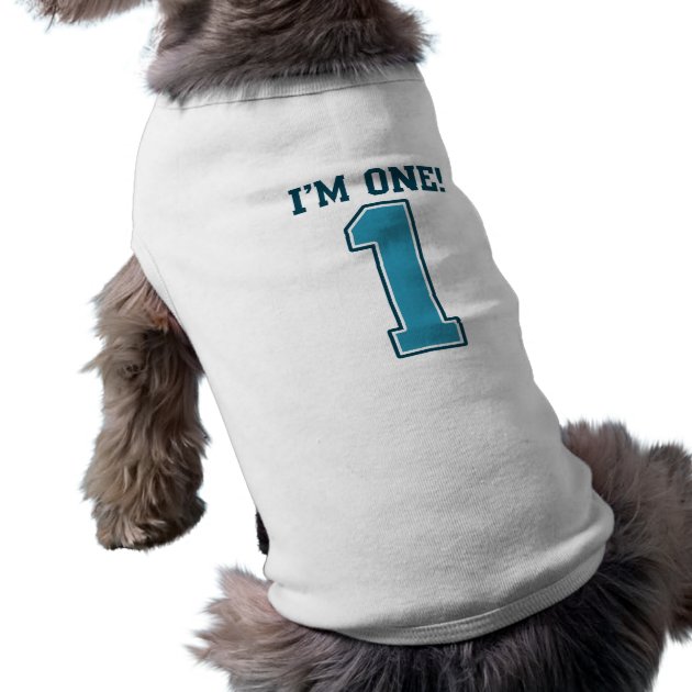 dog first birthday shirt