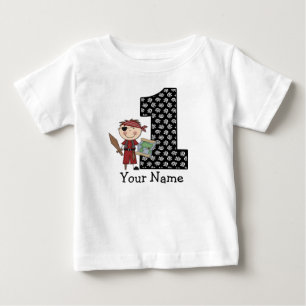 First Birthday Boy Pirate T-shirt