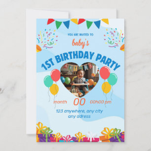 first birthday card