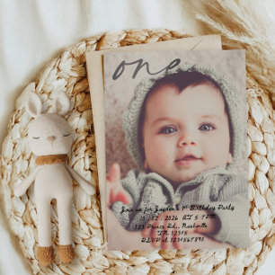 First Birthday Celebration Invite for Little Boy