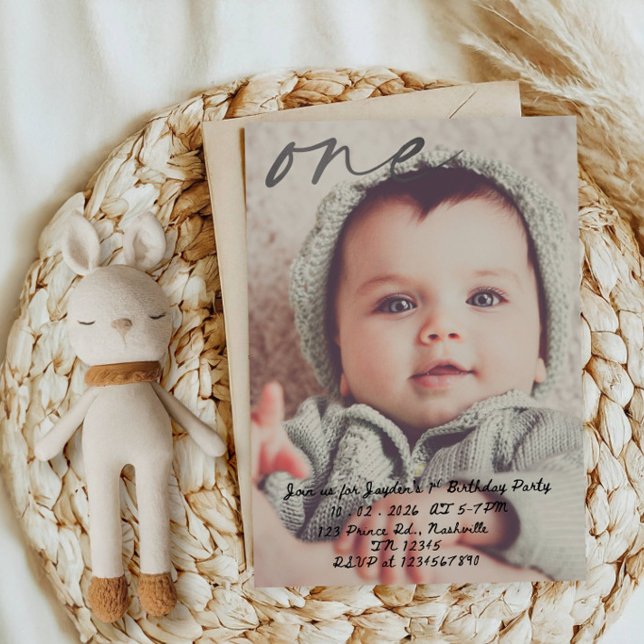 First Birthday Celebration Invite for Little Boy (Creator Uploaded)