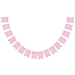 First Birthday Fiesta Party Bunting Banner Decor