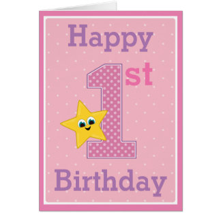 Happy Birthday One Year Old Cards & Invitations | Zazzle.co.uk