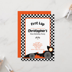 First Birthday Invitation