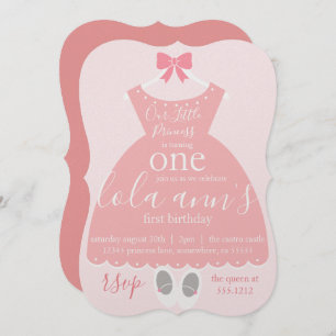 FIRST BIRTHDAY INVITE