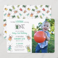 First Birthday Love Bugs Photo