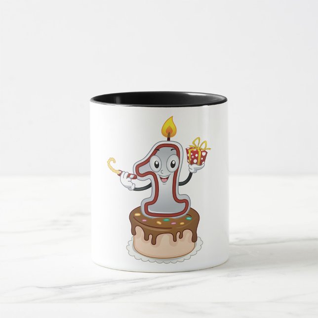 First Birthday Mascot Mug (Creator Uploaded)