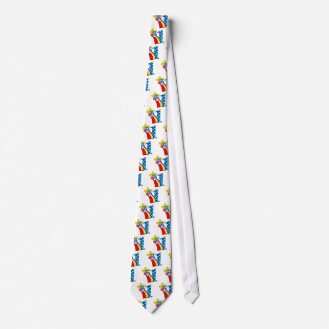 First Birthday Owl Tie (Front)