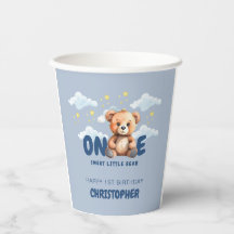 First Birthday Paper Cups