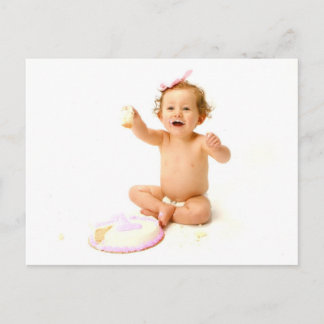 First Birthday Photo Invitation