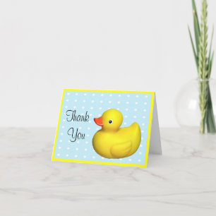 First Birthday Rubber Ducky Card
