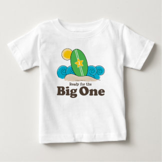 First Birthday Surf Baby Long Sleeve Tee