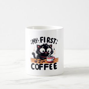 First Black Coffee Adventure Mug