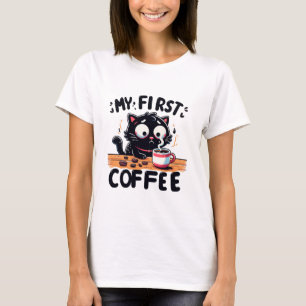 First Black Coffee Adventure T-Shirt