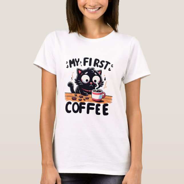 First Black Coffee Adventure T-Shirt (Front)