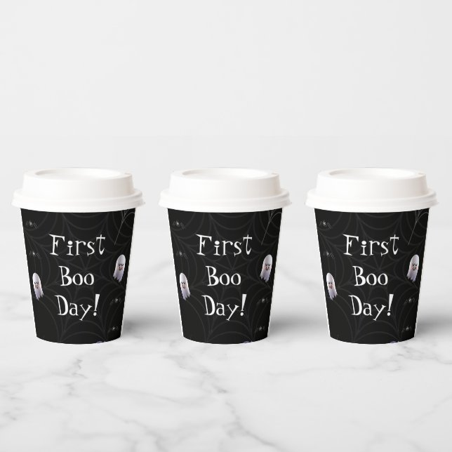 First Boo Day Party Cup with Lid (Multi)