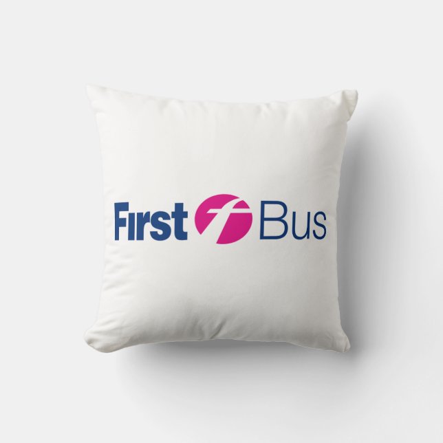 First Bus Pillow  (Front)