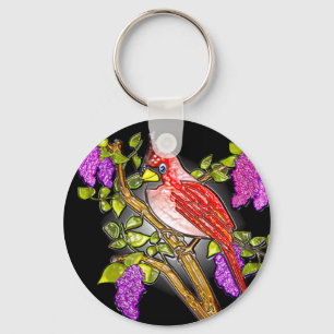 First Cardinal (keyring) Key Ring