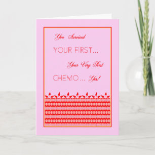 First Chemo Survival Card