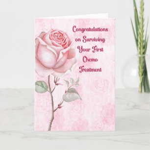 First Chemo Treatment Card