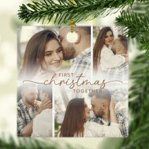 First Christmas 5 Photo Personalised Christmas