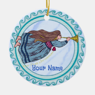 First Christmas Angel ornaments