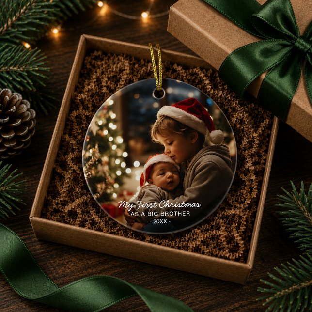 First Christmas as a Big Brother Ornament (Creator Uploaded)