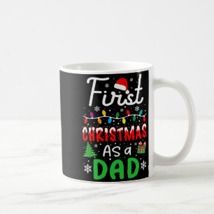 First Christmas As A Dad New Daddy 1st Christmas D Coffee Mug