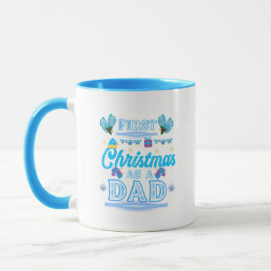 First Christmas as a Dad of a Boy Mug