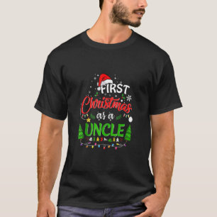 First Christmas as a Uncle New Uncle 1st Christmas T-Shirt