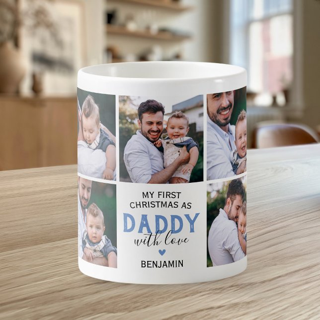 First Christmas as Daddy 9 Photo Mug (Creator Uploaded)