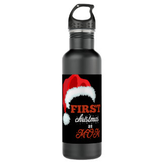 First Christmas As Mum  710 Ml Water Bottle