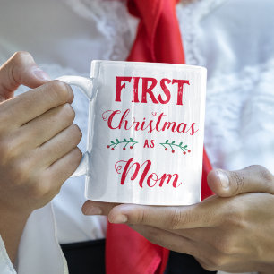 First Christmas as Mum Coffee Mug