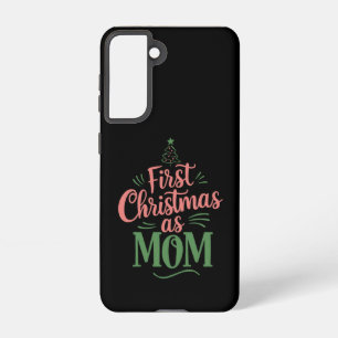 First Christmas As Mum Matching Christmas  Samsung Galaxy Case