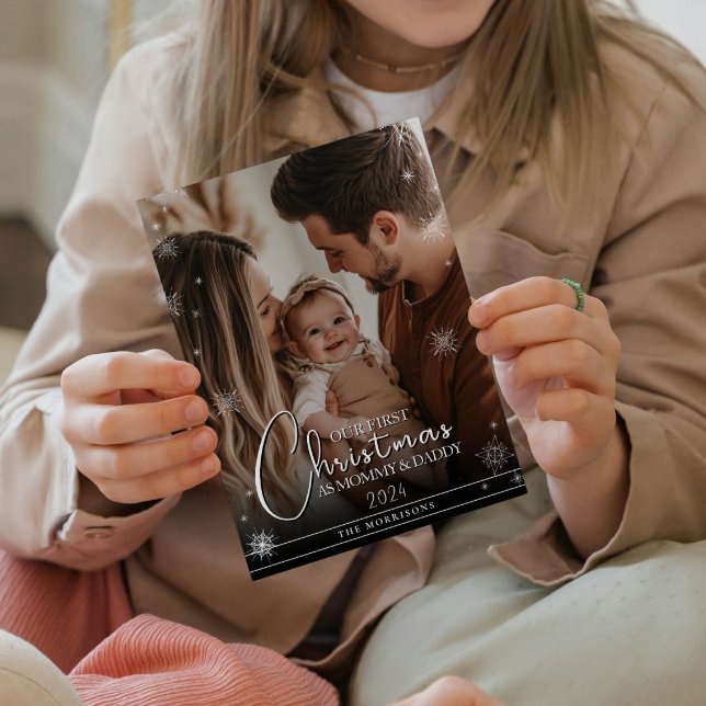 First Christmas as Mummy & Daddy Photo Print (Creator Uploaded)