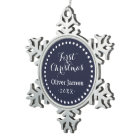First Christmas Baby Keepsake Holiday Ornament