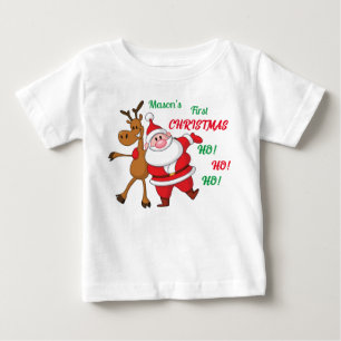 First Christmas baby T-shirt