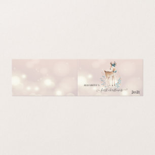 First Christmas,Cute Deer Holiday 