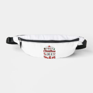 First Christmas Dad Holiday Bum Bags