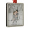 First Christmas Engaged Custom Photo Grey Script