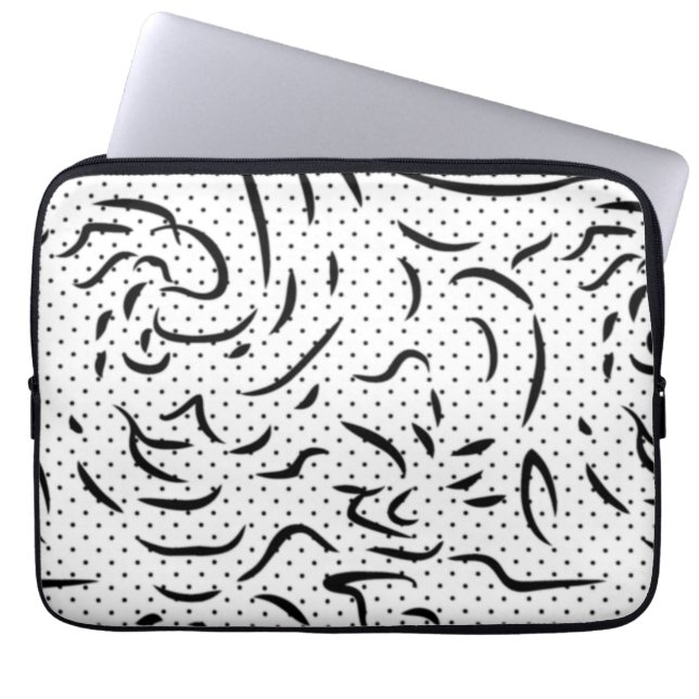 First Christmas Gift | Engaged Couple Keepsake Laptop Sleeve (Front)