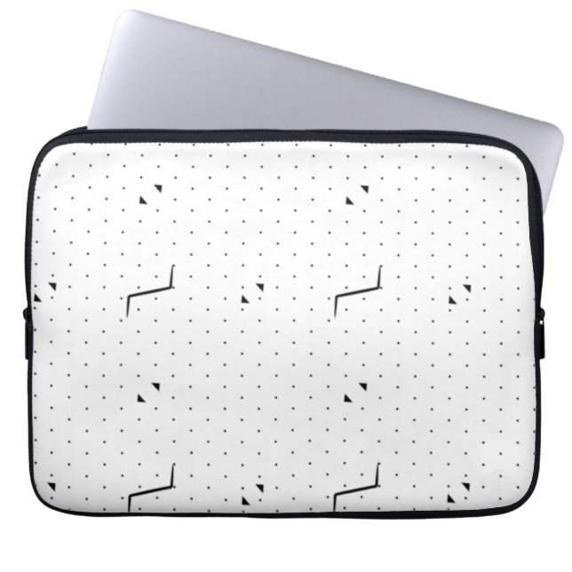 First Christmas Gift | Engaged Couple Keepsake Laptop Sleeve (Front)