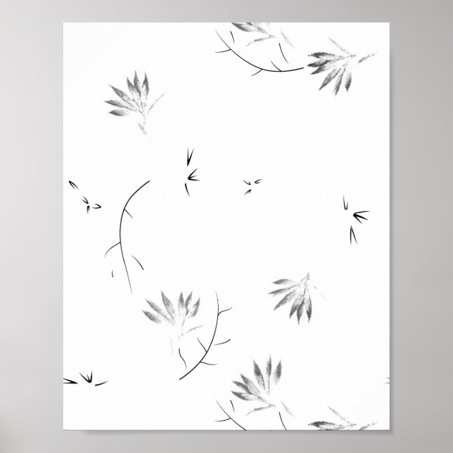 First Christmas Gift | Engaged Couple Keepsake Poster (Front)