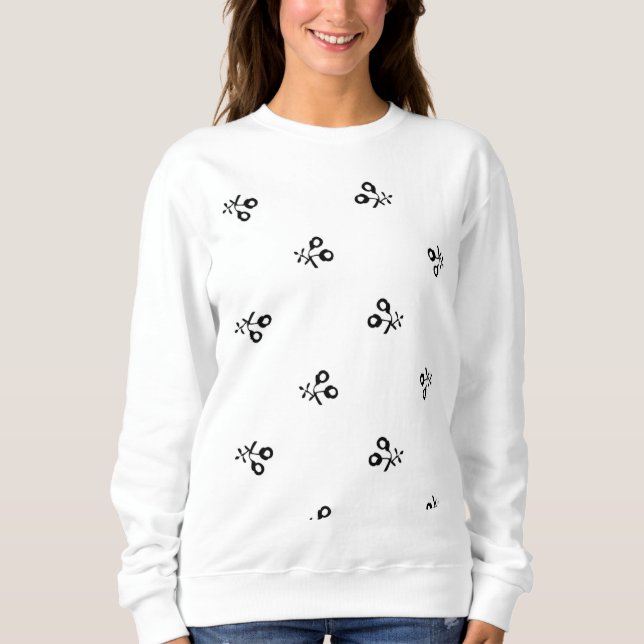 First Christmas Gift | Engaged Couple Keepsake Sweatshirt (Front)