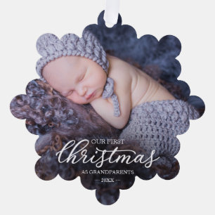 First Christmas Grandparents Ornament