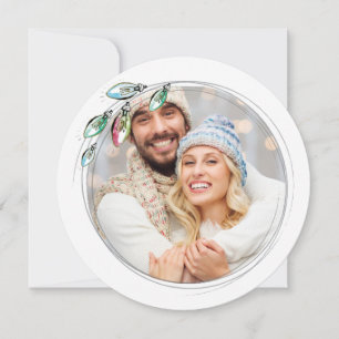 First Christmas Holiday Photo Card