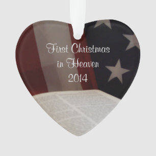 First Christmas in Heaven 2014 Ornament