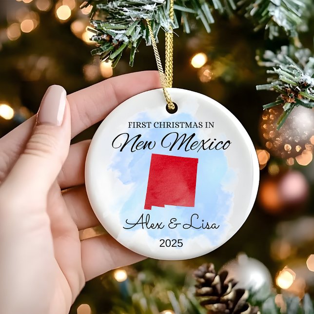 First Christmas in New Mexico State Ornament (Creator Uploaded)