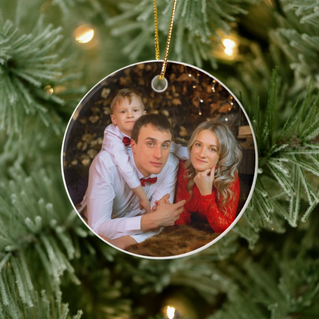 First Christmas in Our New Home 2025 Ceramic Tree Decoration (Tree)